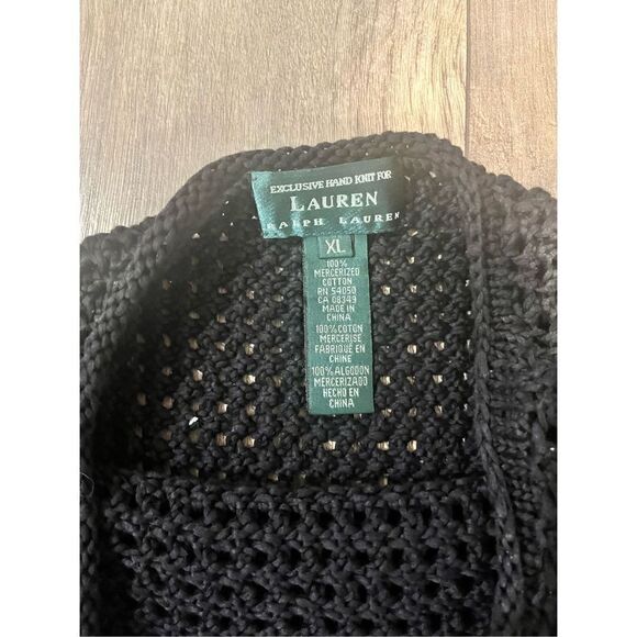 Ralph Lauren knit black Top - Picture 4 of 4